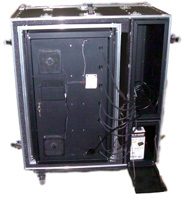 Laptop Lock-Up Model LL-7D-07 ESD safe deployable cabinet: GSA