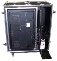 Laptop Lock-Up® Model LL-7D-07 ESD safe deployable cabinet: GSA